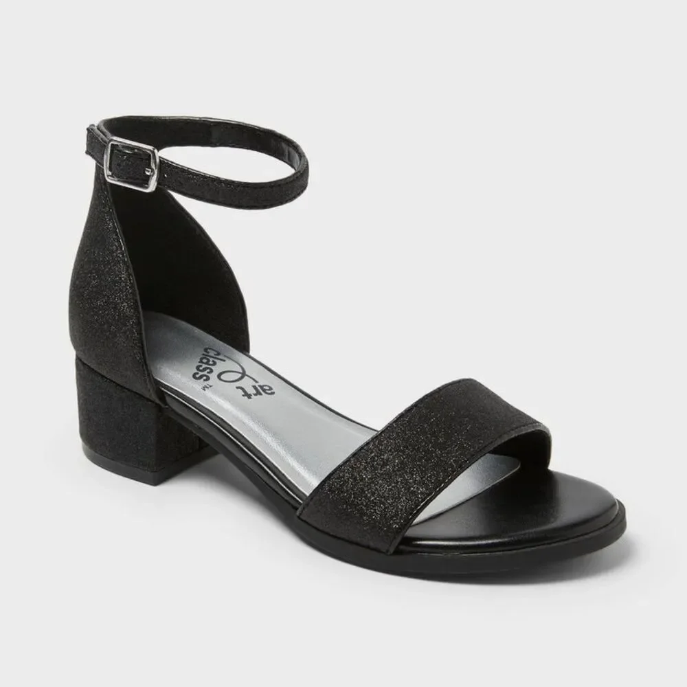 Kids' Fannie Heeled Sandals - art class Black 4